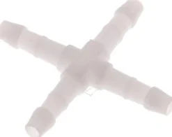 Kreuz-Schlauchverbinder 4mm, POM