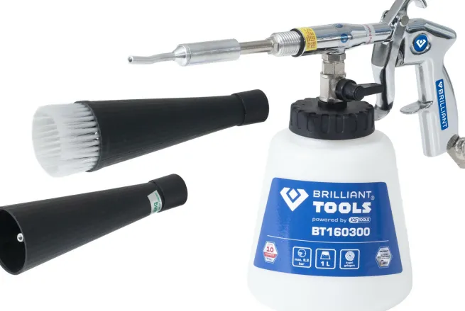 KS Tools Druckluft-Reinigungspistole inkl. Zubehör