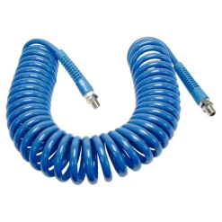 KS Tools PU-Druckluft-Spiralschlauch, Ø 8mm, G1/4 AG, 15 m