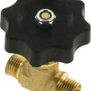 Kugel-Absperrventil, Messing,gerade, G 1/4", PN 40