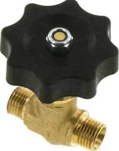 Kugel-Absperrventil, Messing,gerade, G 1/4", PN 40