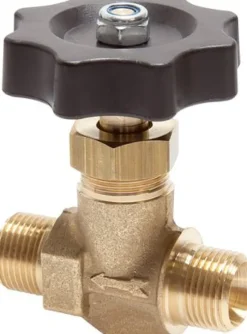 Kugel-Absperrventil, Messing,gerade, G 1/4", PN 40