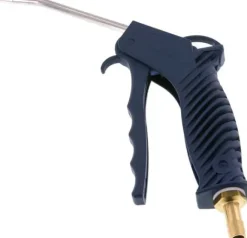 Kunststoff Ausblaspistole mit Verlängerungsrohr, mit Schlauchtülle 9 mm