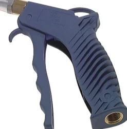 Kunststoff Ausblaspistole, mit Lärmschutzdüse, mit Schlauchtülle 9 mm