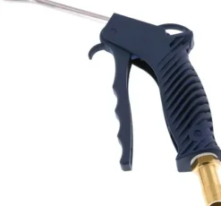 Kunststoff Ausblaspistole mit Verlängerungsrohr, mit Schlauchtülle 13 mm