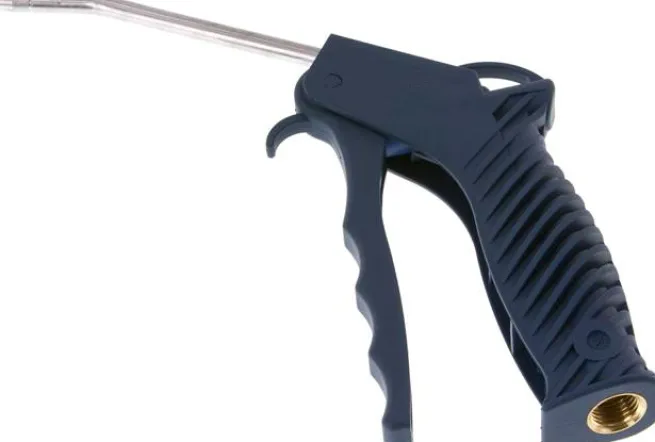 Kunststoff Ausblaspistole mit Verlängerungsrohr, IG 1/4"