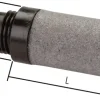 Kunststoff-Schalldämpfer, gesintert (Standard), G 1/4"