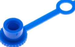 Kunststoff-Schutzkappe für Kegelschmiernippel, blau