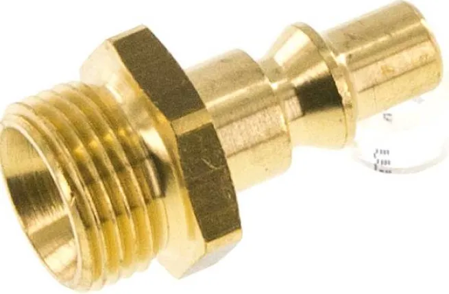 Kupplungsstecker (ARO/ORION) G 3/8"(AG), Messing, NW 5,5
