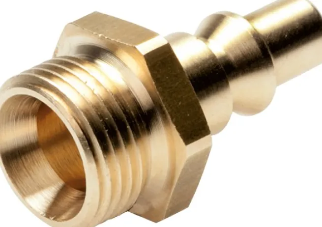 Kupplungsstecker (ARO/ORION) G 3/8"(AG), Messing, NW 5,5