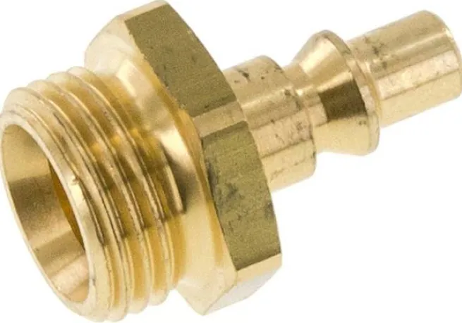Kupplungsstecker (ARO/ORION) G 1/2"(AG), Messing, NW 5,5