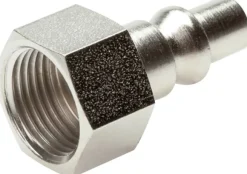 Kupplungsstecker (ARO/ORION) G 1/4"(IG), Stahl gehärtet & vernickelt, NW 5,5