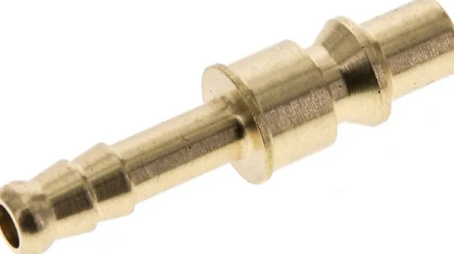 Kupplungsstecker (ARO/ORION) 6 (1/4")mm Schlauch, Messing, NW 5,5