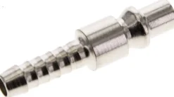 Kupplungsstecker (ARO/ORION) 6 (1/4")mm Schlauch, Stahl gehärtet & vernickelt, NW 5,5