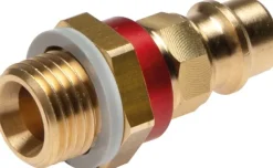 Kupplungsstecker (NW7,2) G 1/4"(AG), blau, Sechseck SW12