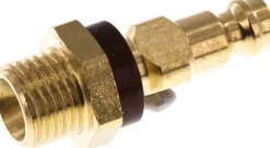 Kupplungsstecker (NW5) G 1/4"(AG), braun, Dreieck 9,5 mm