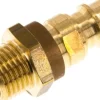 Kupplungsstecker (NW7,2) G 1/4"(AG), braun, Dreieck 12,5 mm
