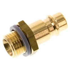 Kupplungsstecker (NW7,2) G 1/4"(AG), Messing