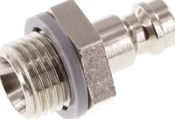 Kupplungsstecker (NW5) G 1/4"(AG), Messing vernickelt