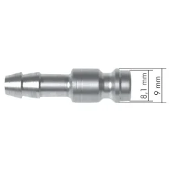 Kupplungsstecker (NW5) G 1/4"(AG), Messing