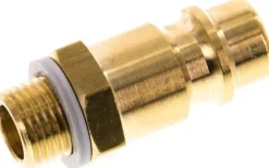 Kupplungsstecker (NW7,2) G 1/8"(AG), Messing