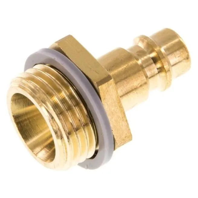 Kupplungsstecker (NW7,2) G 1/2"(AG), Messing