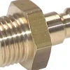Kupplungsstecker (NW5) G 1/8"(AG), Messing, beidseitig absperrend