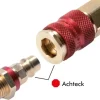 Kupplungsstecker (NW7,2) G 1/4"(AG), rot, Achteck SW12