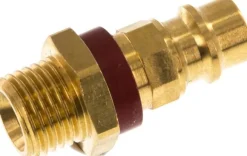 Kupplungsstecker (NW7,2) G 1/4"(AG), rot, Achteck SW12