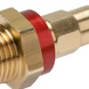 Kupplungsstecker (NW5) G 1/8"(AG), rot, Achteck SW10