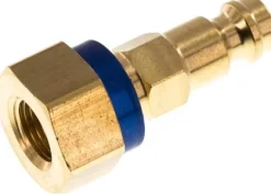 Kupplungsstecker (NW5) G 1/8"(IG), blau, Sechseck SW10