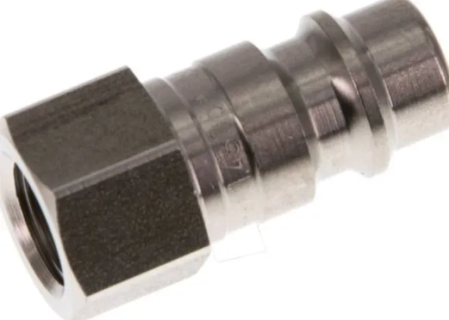 Kupplungsstecker (NW7,2) G 1/8"(IG), Edelstahl