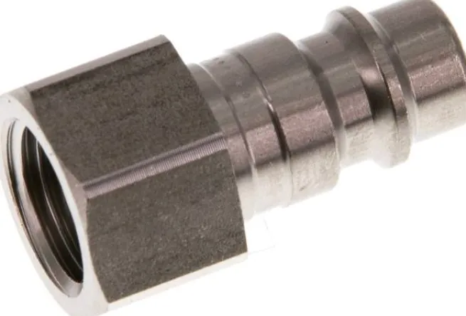 Kupplungsstecker (NW7,2) G 1/4"(IG), Edelstahl