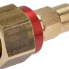 Kupplungsstecker (NW5) G 1/8"(IG), grün, Kreis Ø 10,5 mm