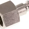Kupplungsstecker (NW5) G 1/4"(IG), Messing vernickelt
