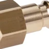 Kupplungsstecker (NW7,2) G 1/2"(IG), Messing vernickelt