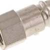 Kupplungsstecker (NW10) G 1/4"(IG), Stahl gehärtet & vernickelt