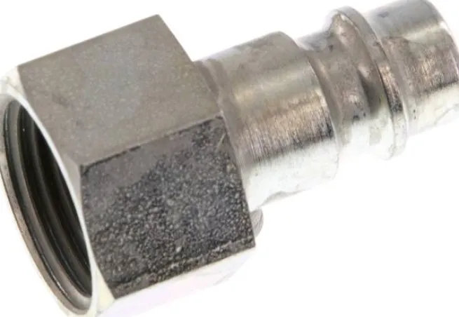 Kupplungsstecker (NW7,2) G 3/8"(IG), Stahl gehärtet & verzinkt