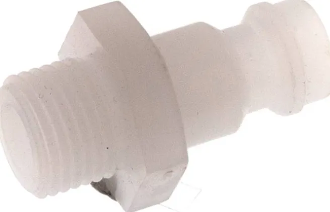 Kupplungsstecker (NW5) G 1/8", PVDF (AG)