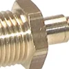 Kupplungsstecker (NW2,7) M 5(AG), Messing