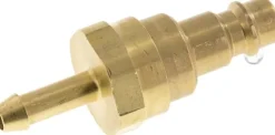 Kupplungsstecker (NW7,2) 6 (1/4")mm Schlauch mit Rückschlagventil