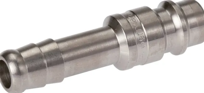 Kupplungsstecker (NW7,2) 8 (5/16")mm Schlauch, Edelstahl