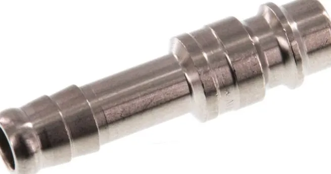 Kupplungsstecker (NW7,2) 8 (5/16")mm Schlauch, Edelstahl
