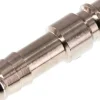 Kupplungsstecker (NW7,2) 10mm Schlauch, Messing vernickelt
