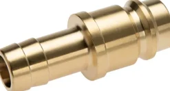 Kupplungsstecker (NW19) 25 (1")mm Schlauch, Messing