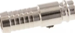 Kupplungsstecker (NW10) 13 (1/2")mm Schlauch, Stahl gehärtet & vernickelt