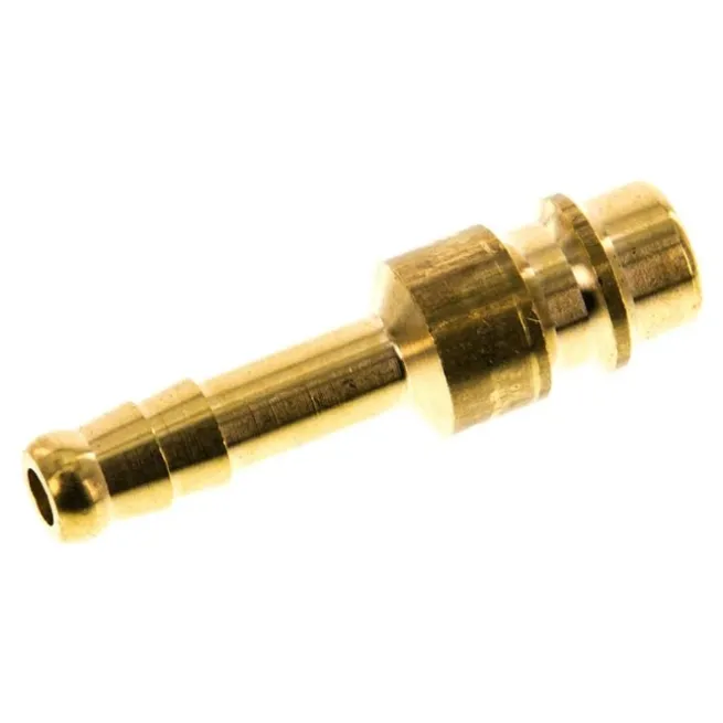 Kupplungsstecker (NW7,2) 6 (1/4")mm Schlauch, Messing