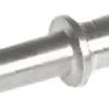 Kupplungsstecker (NW2,7) 4mm Schlauch, Messing vernickelt
