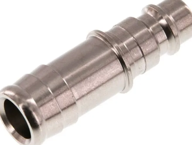 Kupplungsstecker (NW7,2) 13 (1/2")mm Schlauch, Edelstahl