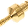 Kupplungsstecker (NW7,2) 6 (1/4")mm Schlauch, Messing, beidseitig absperrend